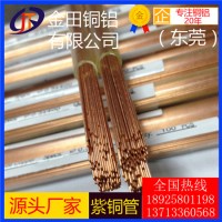 美國t1紫銅管-t3抗折彎紫銅管，t8大規(guī)格紫銅管